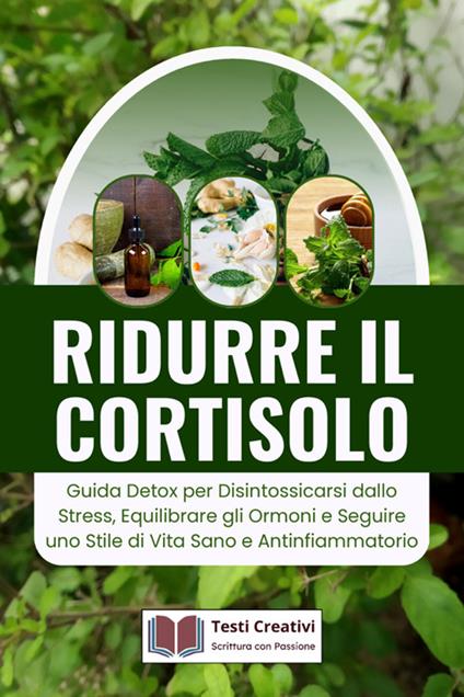 Ridurre il cortisolo. Guida detox per disintossicarsi dallo stress, equilibrare gli ormoni e seguire uno stile di vita sano e antinfiammatorio - Testi Creativi - ebook