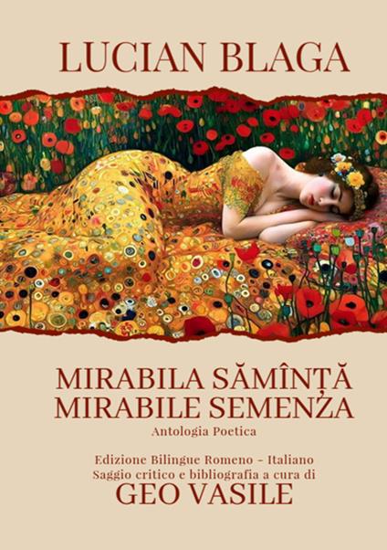 Mirabila sămînță-Mirabile semenze - Lucian Blaga - copertina
