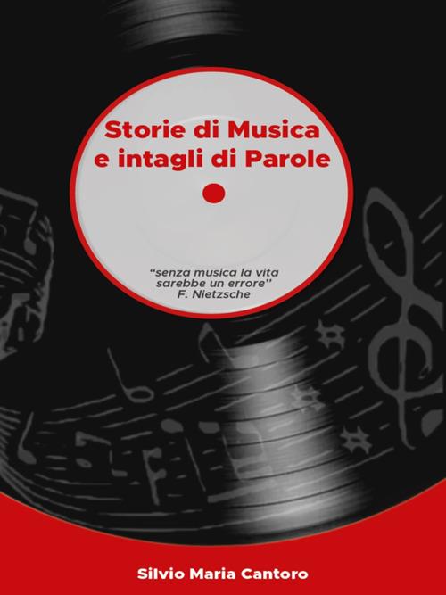 Storie di musica e intagli di parole. Viaggio tra la genesi e gli aneddoti dei grandi successi di Daniele, De André, Dalla, De Gregori, Springsteen e altri. Con QR Code - Silvio Maria Cantoro - ebook
