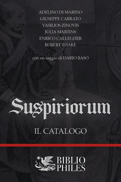 Suspiriorum - Adelino Di Marino,Giuseppe Carrato,Vasilios Zinovis - copertina