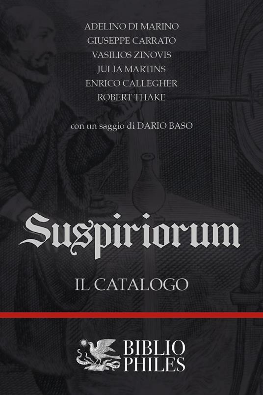 Suspiriorum - Adelino Di Marino,Giuseppe Carrato,Vasilios Zinovis - copertina