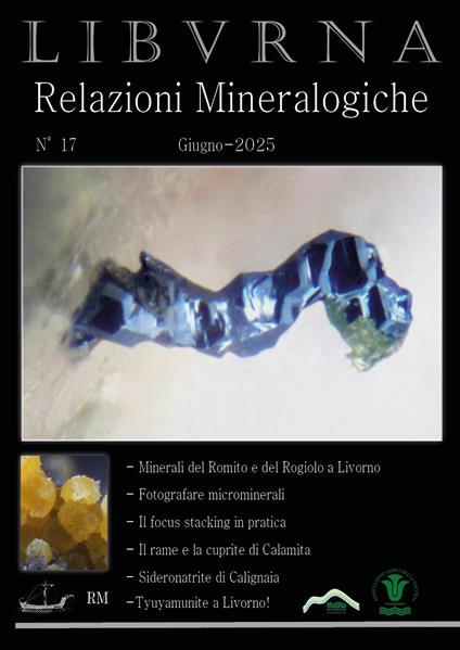 Relazioni mineralogiche. Libvrna (2025). Vol. 17 - Marco Bonifazi - copertina