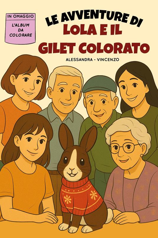 Le avventure di Lola e il gilet colorato - Alessandra,Vincenzo - copertina