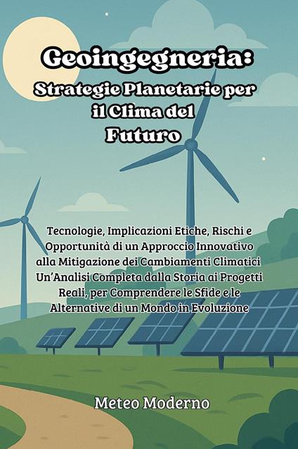 Geoingegneria: strategie planetarie per il clima del futuro - copertina