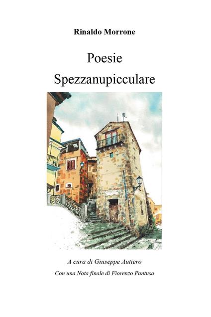 Poesie spezzanupicculare - Rinaldo Morrone - copertina