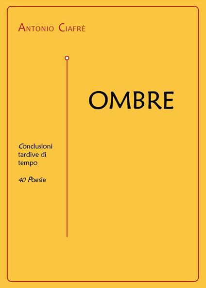 Ombre - Antonio Ciafrè - copertina