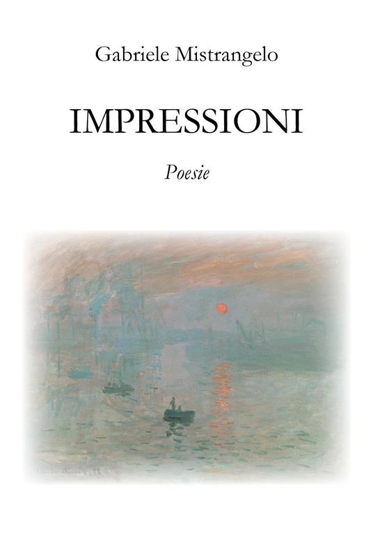 Impressioni - Gabriele Mistrangelo - copertina