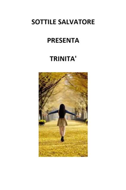 Trinità - Salvatore Sottile - copertina