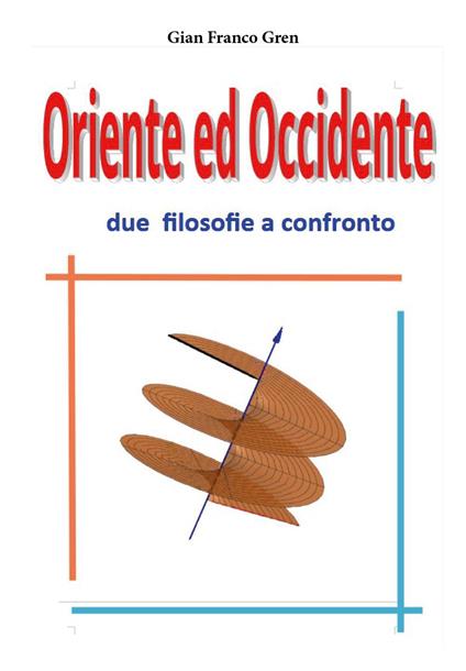 Oriente ed Occidente due filosofie a confronto - Gian Franco Gren - copertina