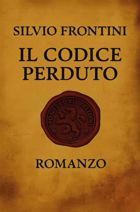 Il codice perduto - Silvio Frontini - copertina