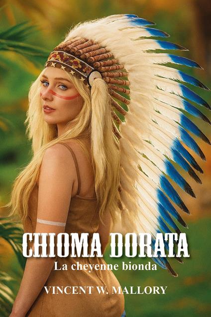 Chioma dorata. La cheyenne bionda - Vincenzo Malavolti - copertina