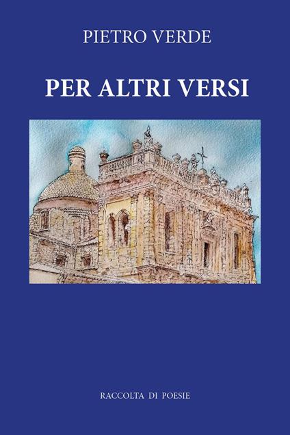 Per altri versi - Pietro Verde - copertina