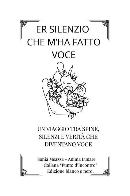 Er silenzio che m'ha fatto voce - Sonia Meazza - copertina