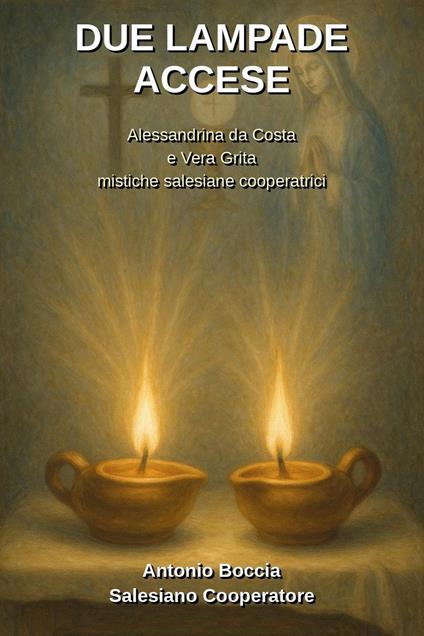 Due lampade accese - Antonio Boccia - copertina