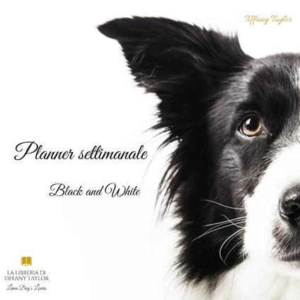 Planner settimanale. Black and white - Tiffany Taylor - copertina