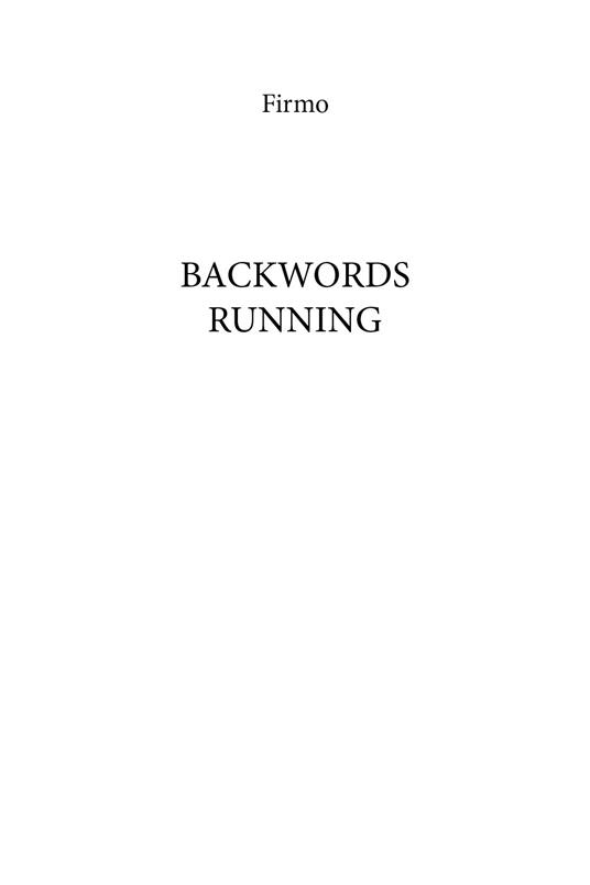 Backwords running - Firmo - copertina