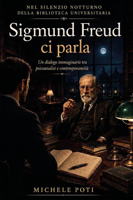 Sigmund Freud ci parla. Un dialogo immaginario tra psicoanalisi e contemporaneità - Michele Poti - copertina