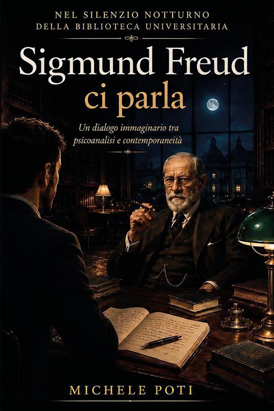 Sigmund Freud ci parla. Un dialogo immaginario tra psicoanalisi e contemporaneità - Michele Poti - copertina