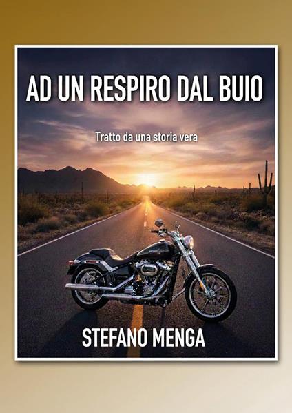 Ad un respiro dal buio - Stefano Menga - copertina