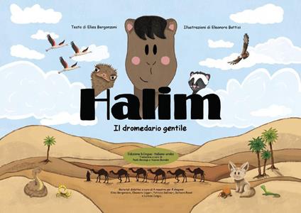 Halim, il dromedario gentile - Elisa Bergonzoni - copertina