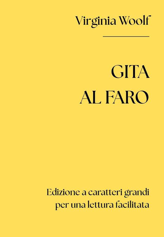 Gita al faro - Virginia Woolf - copertina