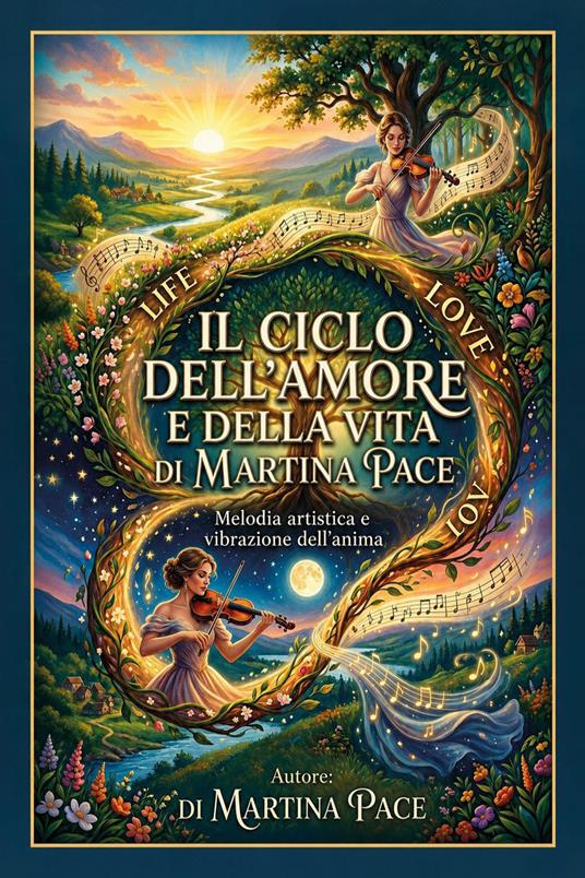 Il ciclo dell'amore e della vita. Melodia artistica e vibrazione dell'anima - Martina Pace - copertina