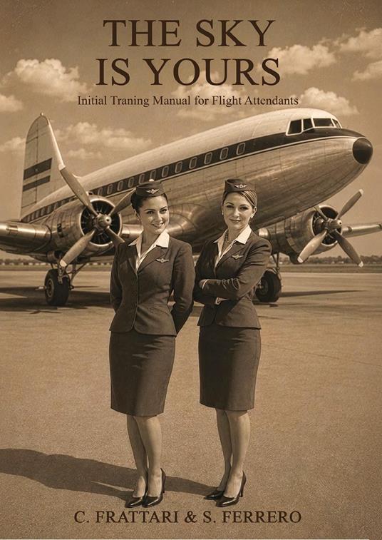 The sky is yours. Initial training manual for flight attendants - C. Frattari,S. Ferrero - copertina