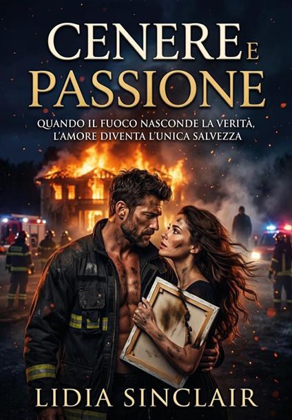 Cenere e passione. Quando il fuoco nasconde la verità, l'amore diventa l'unica salvezza - Lidia Sinclair - copertina