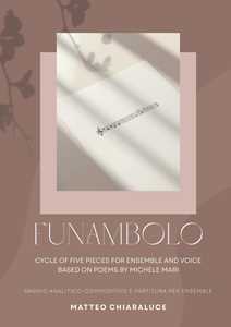 Libro Funambolo. Ciclo di 5 brani per voce ed ensemble su poesie di Michele Mari Matteo Chiaraluce