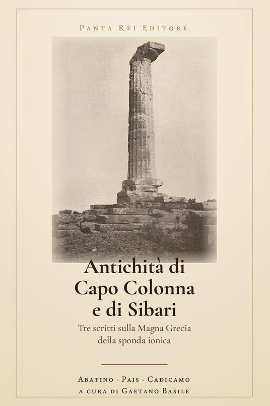 Antichità di Capo Colonna e di Sibari - copertina