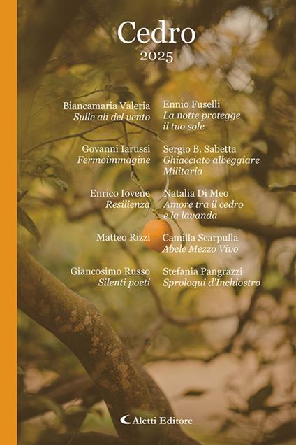 Cedro 2025 - copertina