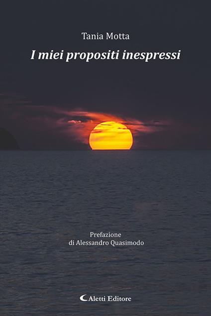 I miei propositi inespressi - Tania Motta - copertina