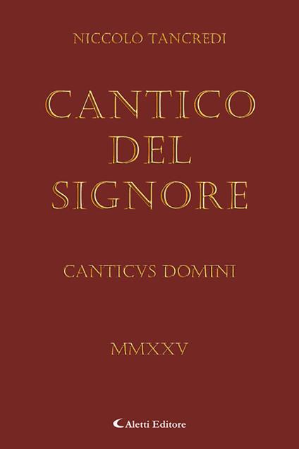 Il Cantico del Signore - Niccolò Tancredi - copertina