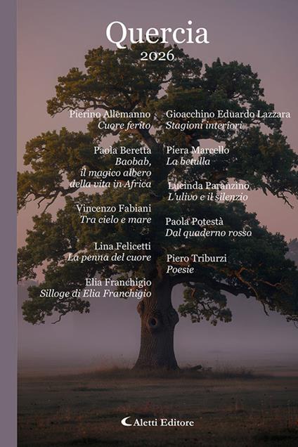 Quercia 2026 - copertina