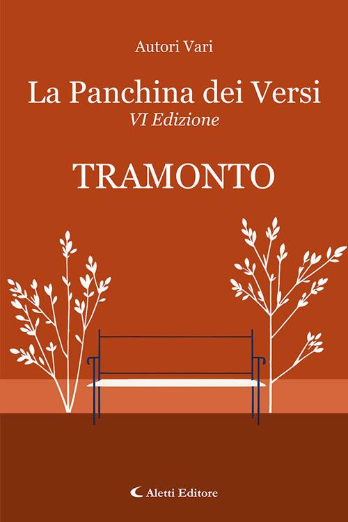 Tramonto. La panchina dei versi - copertina
