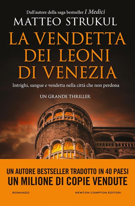 La vendetta dei leoni di Venezia - Matteo Strukul - copertina