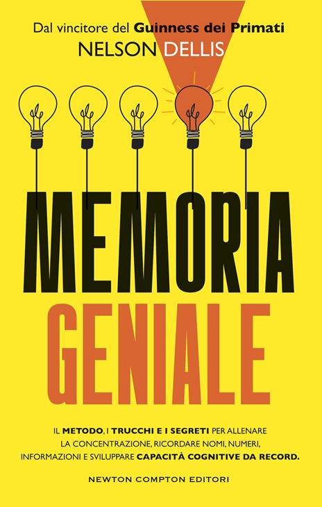 Memoria geniale - Nelson Dellis - copertina