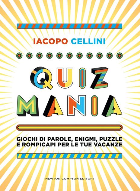 Quiz mania - Iacopo Cellini - copertina