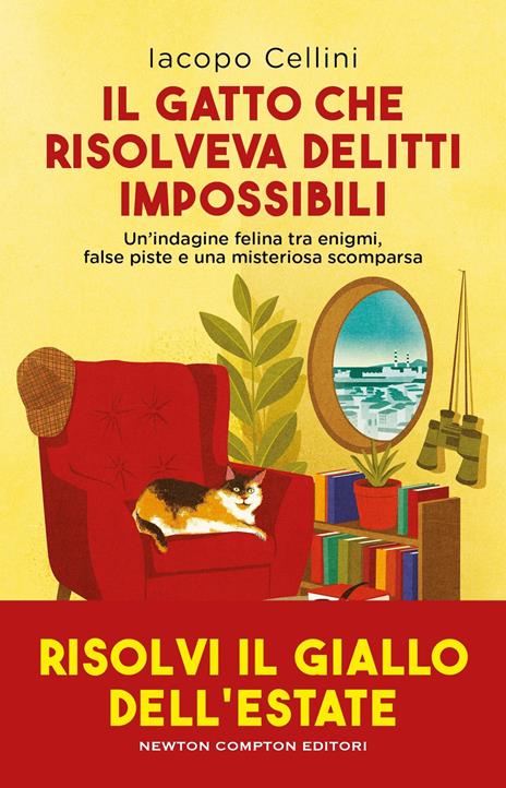 Il gatto che risolveva delitti impossibili - Iacopo Cellini - copertina