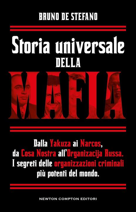 Storia universale della mafia - Bruno De Stefano - copertina