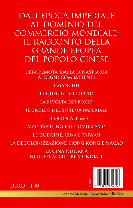 Breve storia della Cina - Andrea Marrone - 2