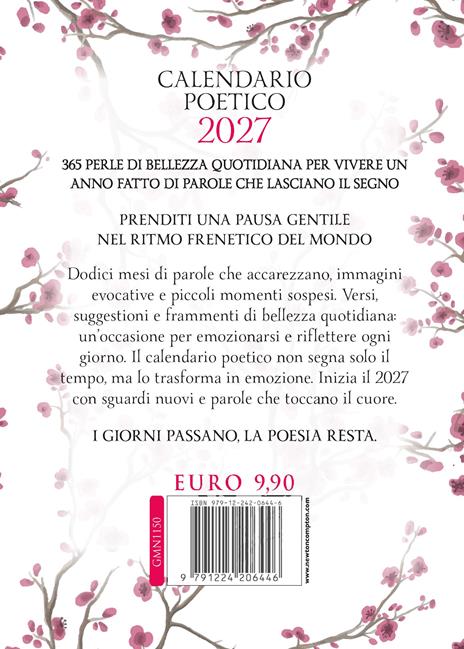 Calendario poetico 2027 - 2