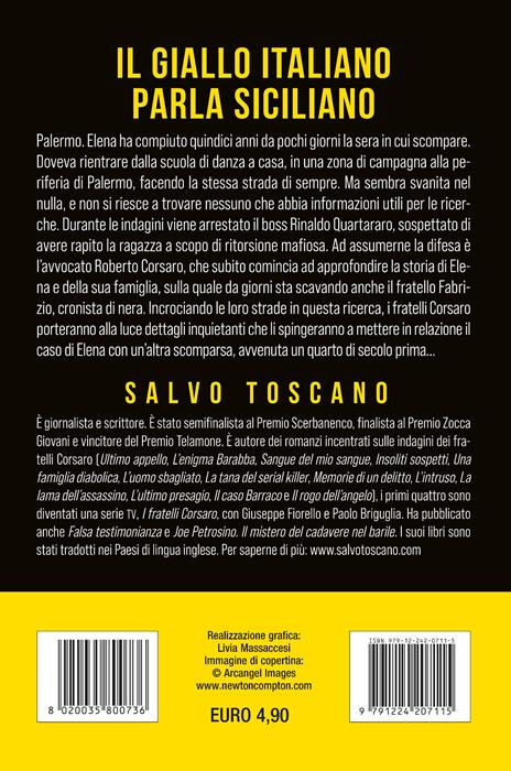 La lama dell'assassino. Le indagini dei fratelli Corsaro - Salvo Toscano - 2