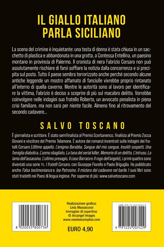 La tana del serial killer. Le indagini dei fratelli Corsaro - Salvo Toscano - 2