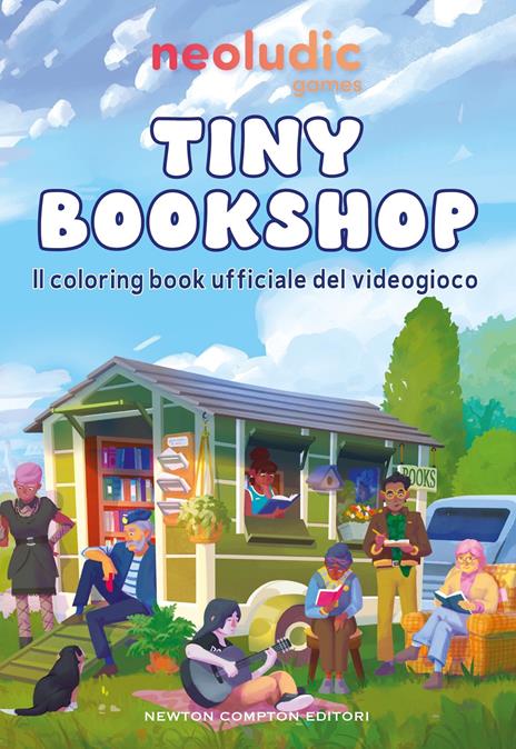 Tiny Bookshop. Il libro ufficiale - Games Neoludic - copertina