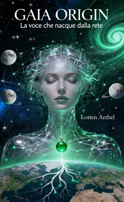 La voce che nacque dalla rete. Gaia origin - Lorien Aethel - copertina