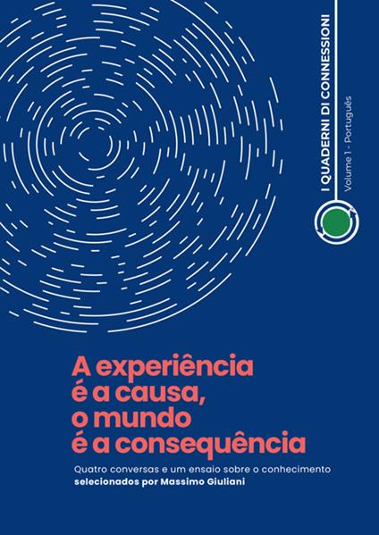 A experiência é a causa, o mundo é a consequência. Quatro conversas e um ensaio sobre o conhecimento - copertina