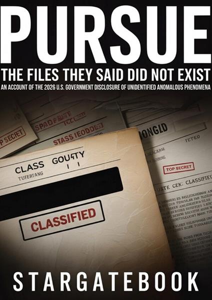 Pursue. The files they said did not exist. An account of the 2026 U.S. government disclosure of unidentified anomalous phenomena, its eighty-year prelude, and the argument over what it actually means - copertina
