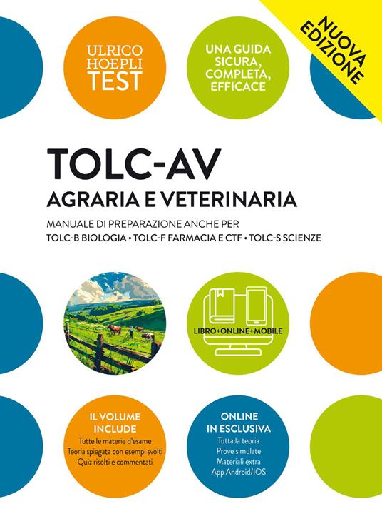 TOLC-AV Agraria e Veterinaria - copertina