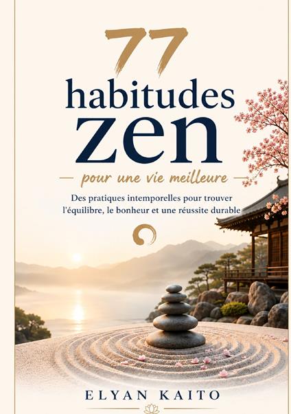 77 habitudes zen pour une vie meilleure - Elyan Kaito - copertina